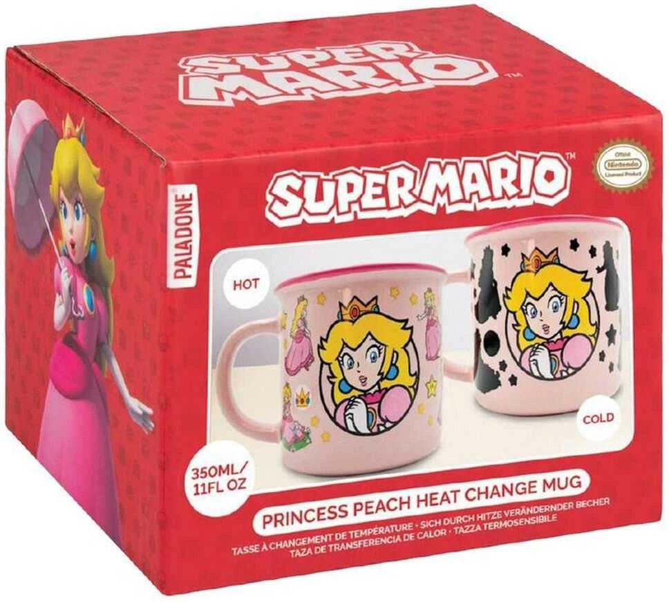 Paladone SUPER MARIO Puodelis - Princess Peach | Reaguojantis į karštį 350 ml