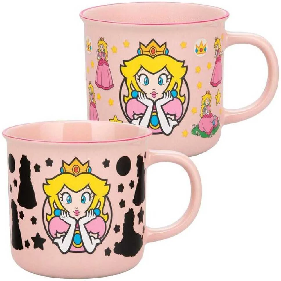 Paladone SUPER MARIO Puodelis - Princess Peach | Reaguojantis į karštį 350 ml
