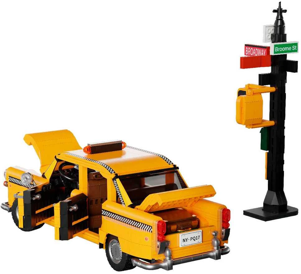 PANTASY New York Geltona Cab Konstruktorius | 1601 dalių