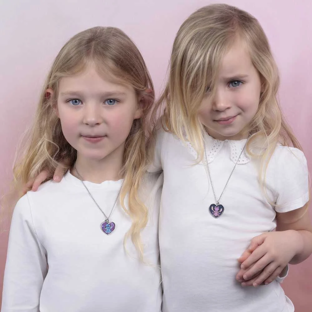 Peers Hardy Disney Angel & Stitch Set 2 necklaces