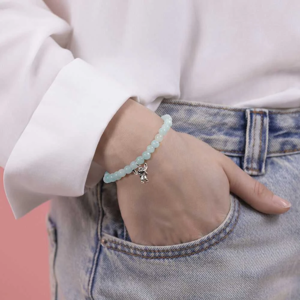 Peers Hardy Disney Stitch bracelet sidabrinis