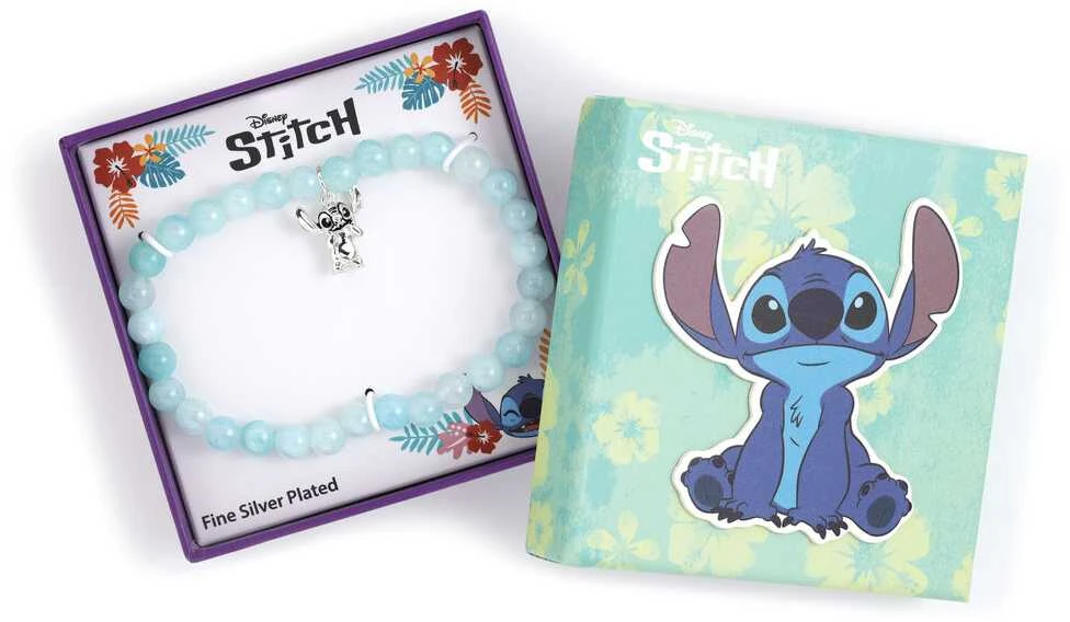Peers Hardy Disney Stitch bracelet sidabrinis