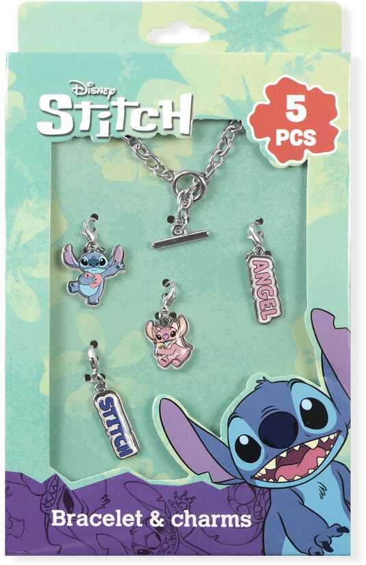 Kids Euroswan Vaiko papuošalų rinkinys 12 vnt. Lilo ir Stitch Plaukų aksesuarai Smeigtukai / St00102