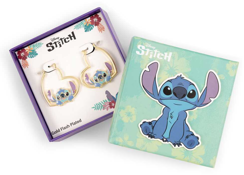 Peers Hardy Disney Stitch Love earrings