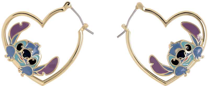 Peers Hardy Disney Stitch Love earrings