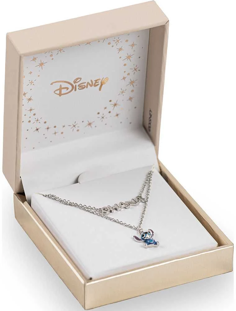 Stitch Ohana sidabrinė grandinėlė dėžutėje
