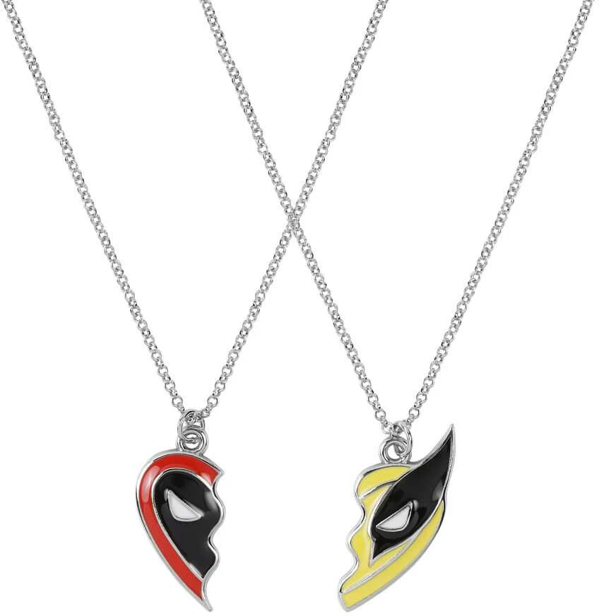 Peers Hardy Marvel Deadpool & Wolverine Set 2 necklaces