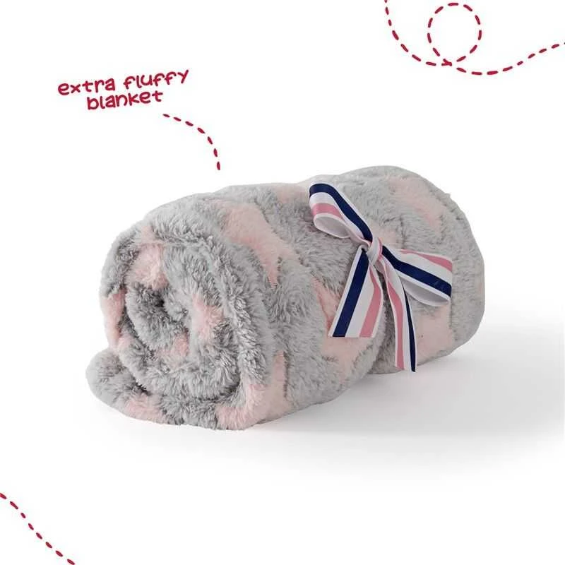 Perletti Allie Elephant Soft blanket + plush toy 22cm