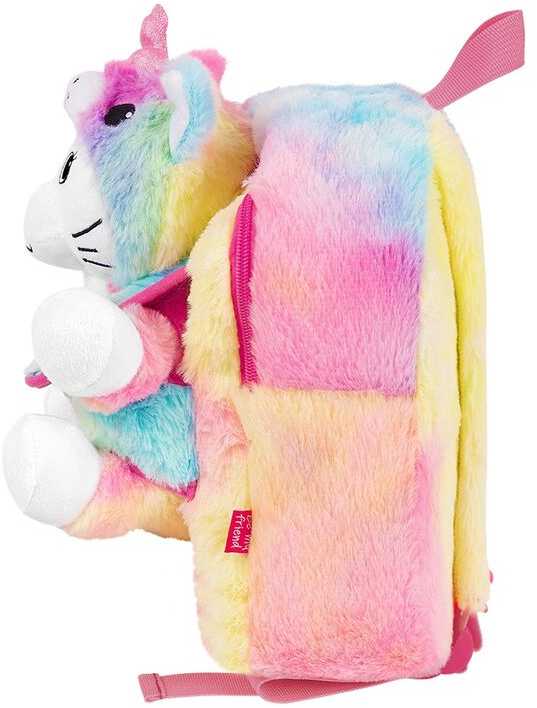 Perletti Backpack + plush cat Emi 27cm