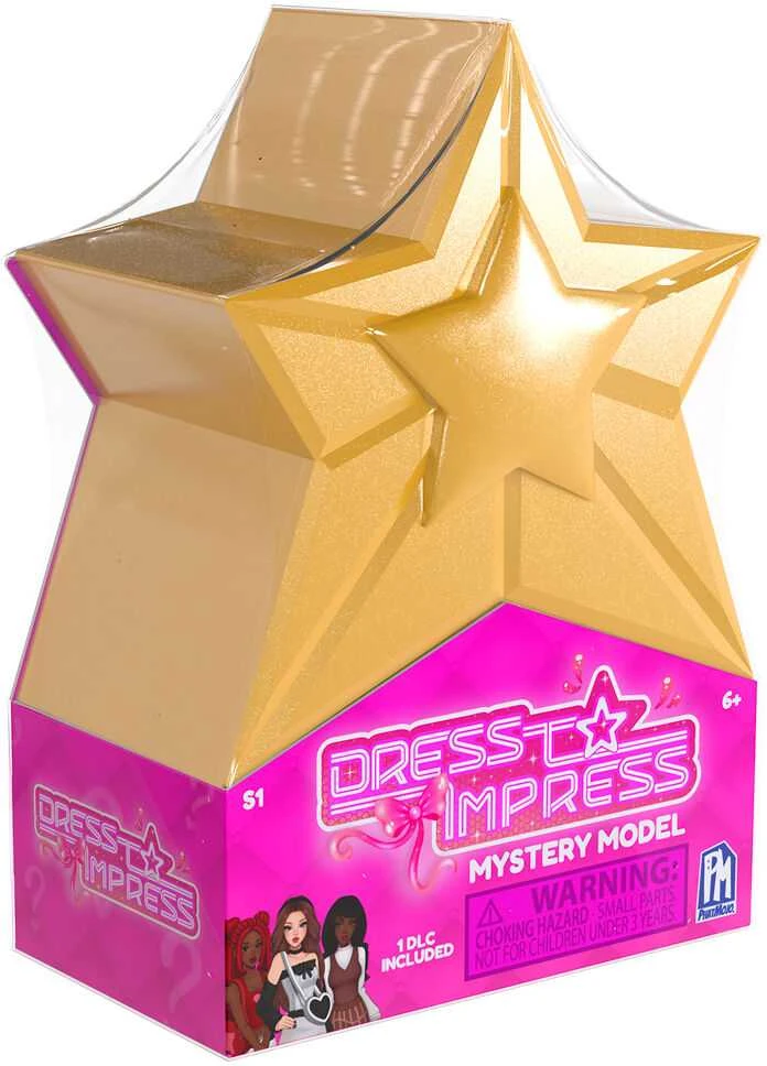 PHATMOJO DRESS TO IMPRESS Paslaptinga lėlė, 10 cm