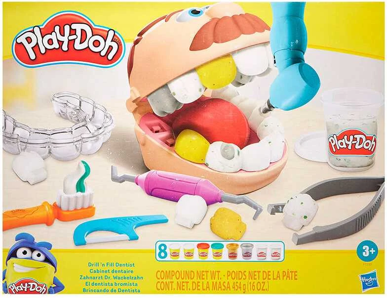 PLAY-DOH Plastilino rinkinys „Dantistas“