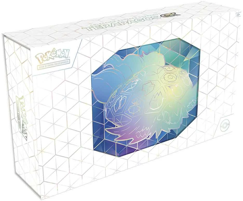 Spanish Pokemon Ultra Premium Terapagos collectible card game case