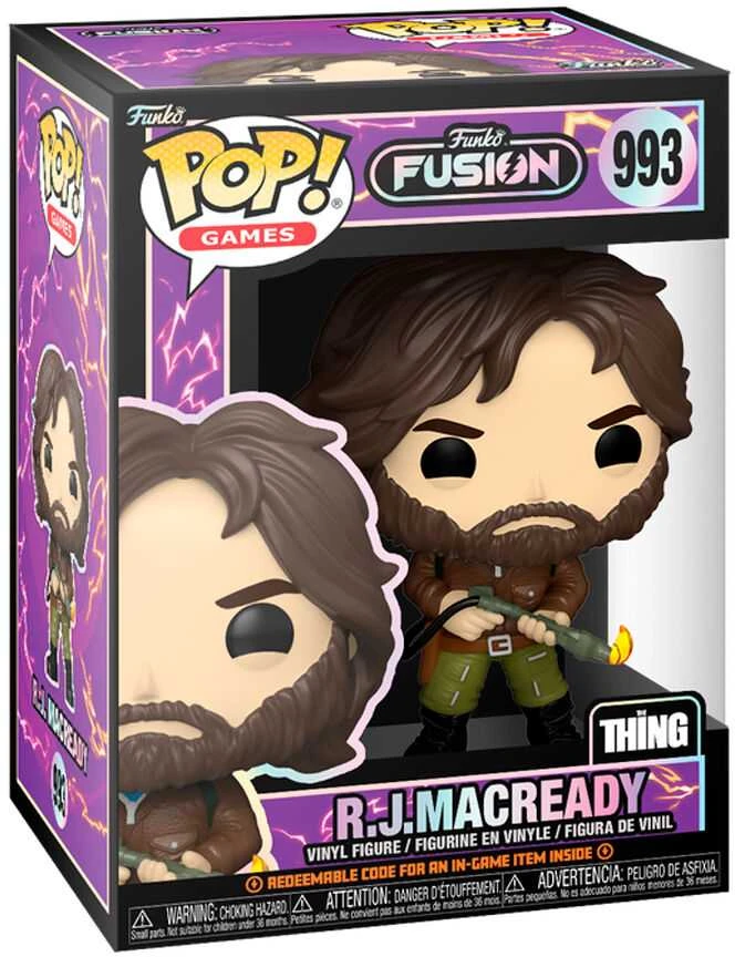 FUNKO POP! Vinilinė figūrėlė: Fusion - R.J. MacReady, 9 cm aprašymas - Prekės nuotrauka