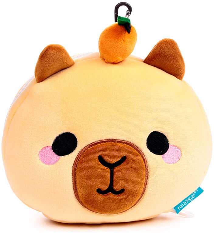 Puckator Capibara Duke Relaxeazzz travel pillow eye mask