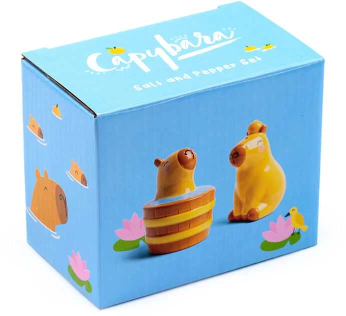 Puckator Capybara Salt and Pepper Shaker Set