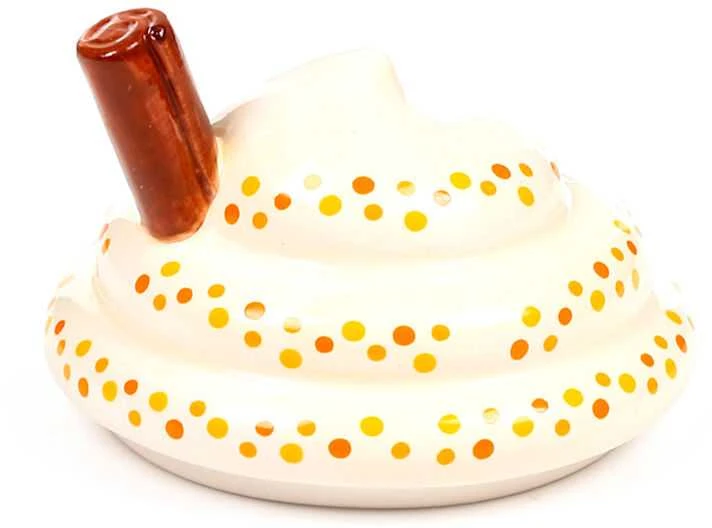 Puckator Foodiemals Latte pumpkin mug with lid 325ml
