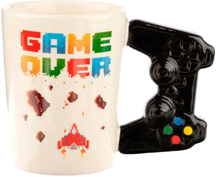 Puckator Game Over Controller Videogame shaped handle mug