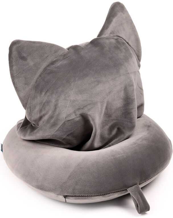 Puckator Hoodeazzz Cats Beans & Co hooded travel pillow