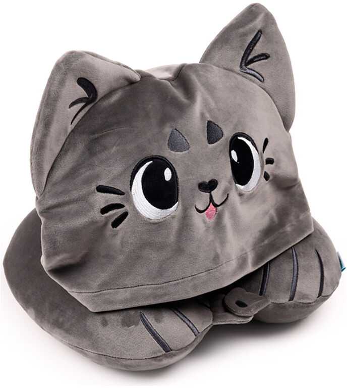 Puckator Hoodeazzz Cats Beans & Co hooded travel pillow
