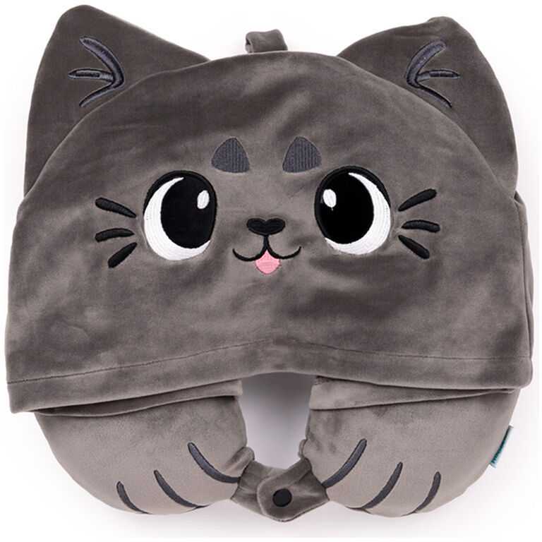 Puckator Hoodeazzz Cats Beans & Co hooded travel pillow