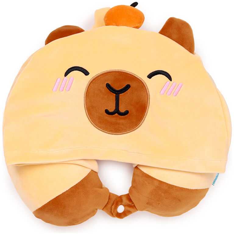 Puckator Hoodeazzz Duke The Capibara hooded travel pillow