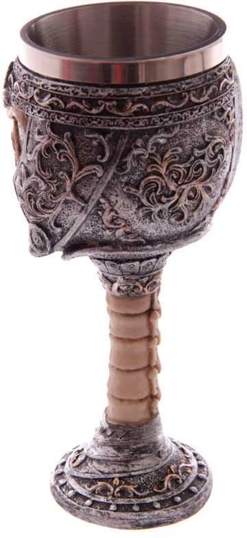 Puckator Skull Warrior Gothic goblet