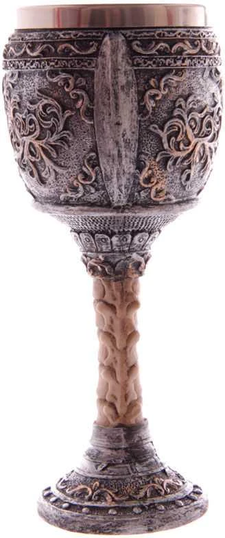Puckator Skull Warrior Gothic goblet