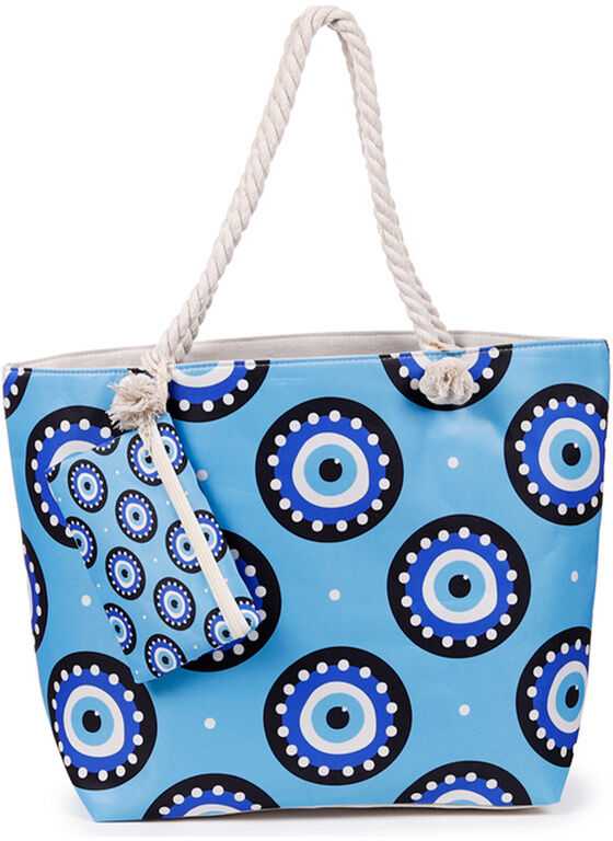 Puckator Turkish eye beach bag