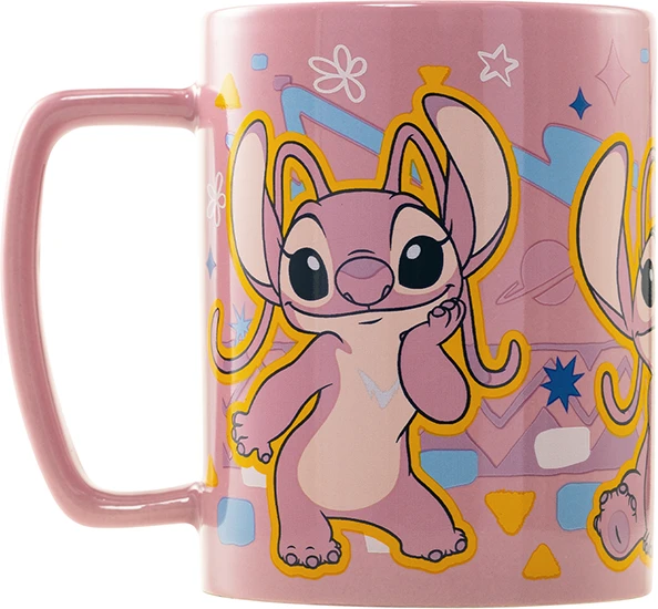 Pyramid LILO & STITCH FUZZY MUG - ANGEL