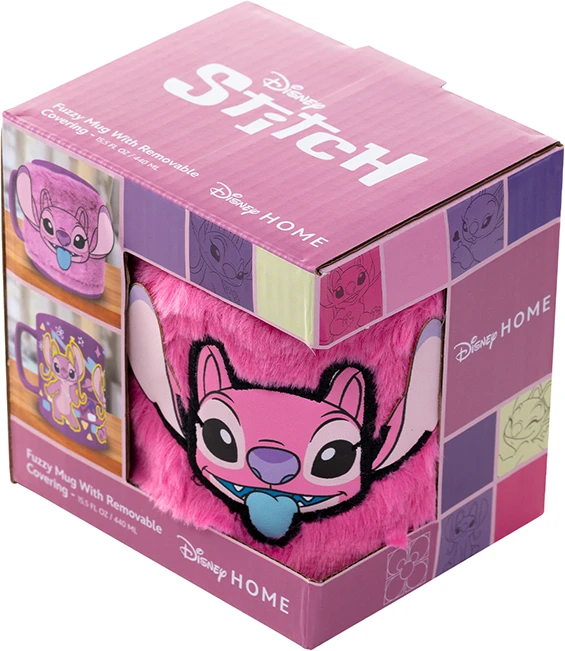 Pyramid LILO & STITCH FUZZY MUG - ANGEL