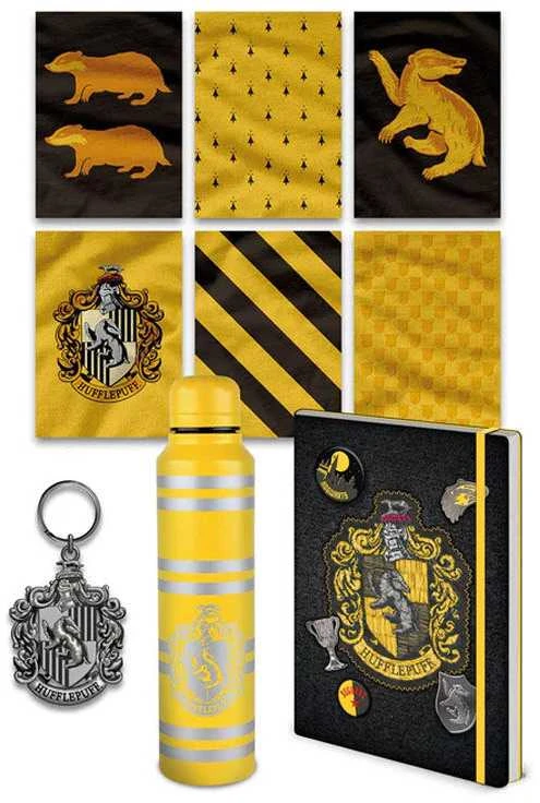 Pyramid HARIS POTERIS (SPALVINGAS HERBAS IR HUFFLEPUFF) PREMIUM DOVANŲ RINKINYS
