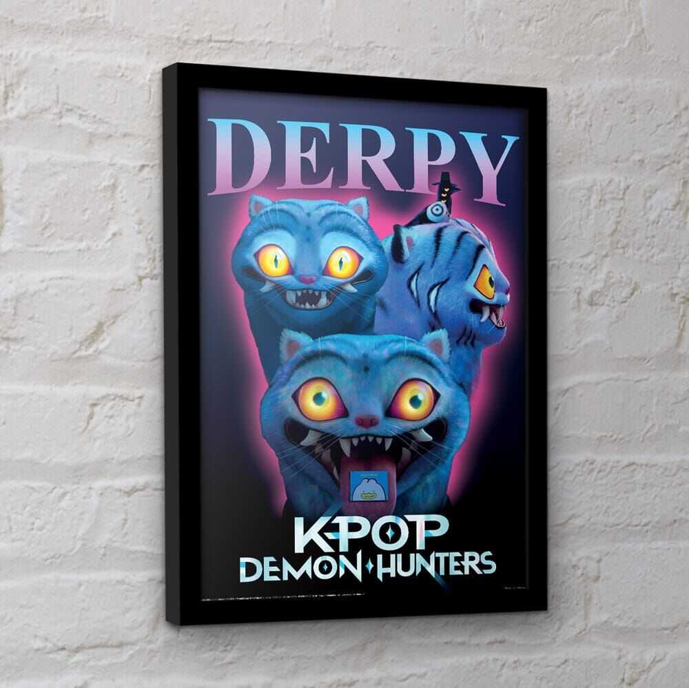 Pyramid KPop Demon Hunters Derpy Framed print