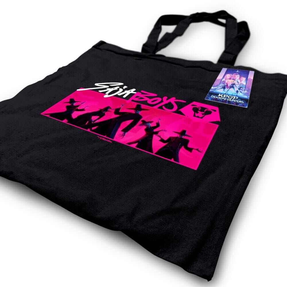 Pyramid Kpop Demon Hunters Saja Boys shopping bag