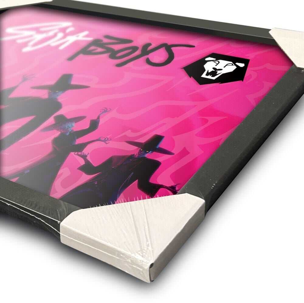 Pyramid KPop Demon Hunters Saja Boys Framed print