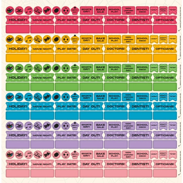 KNYGA Bookshop Spider-Man 2025 Family Planner Calendar