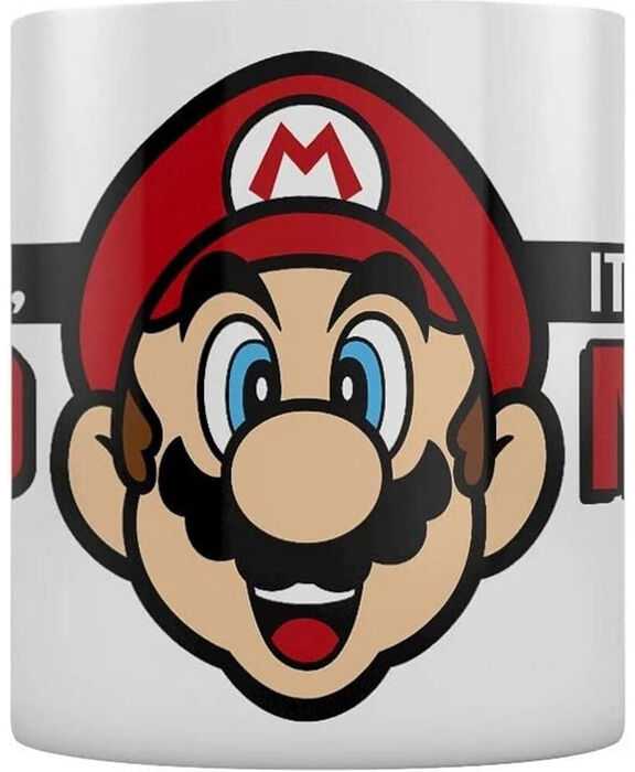 Pyramid Nintendo Super Mario Its A Me Mario mug