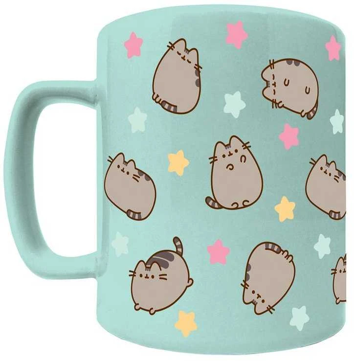 Pyramid Pusheen Mug with teddy bear cover 440ml