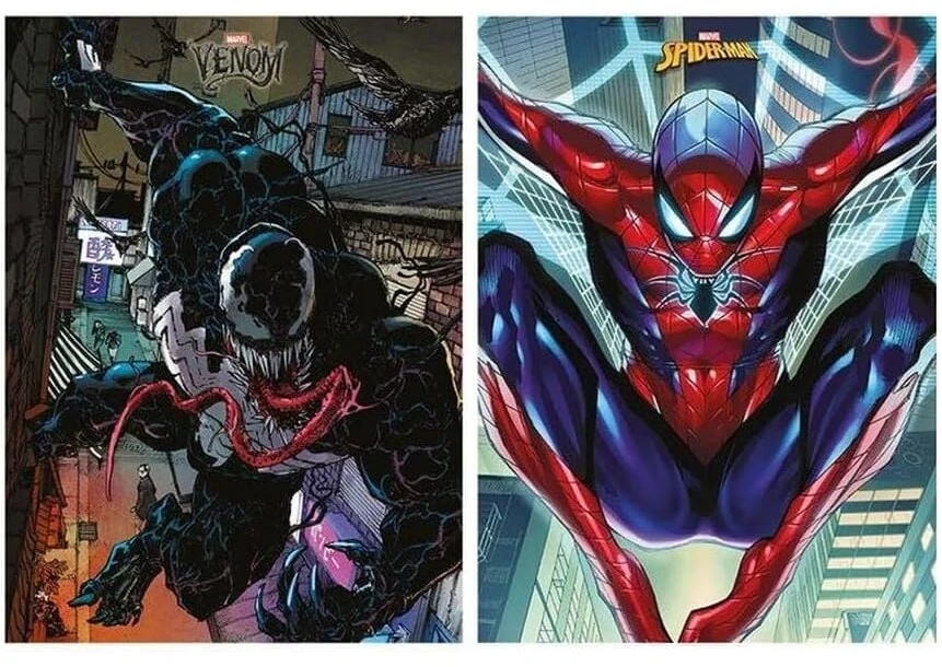 Pyramid Spider-Man Marvel poster set