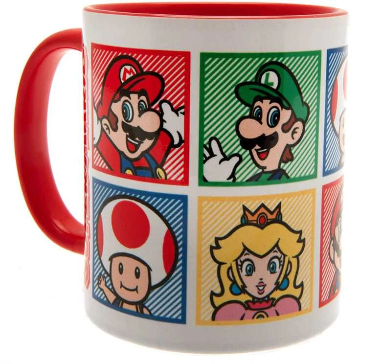 Pyramid SUPER MARIO RAUDONO SPALVOS VIDINIS PUODELYS