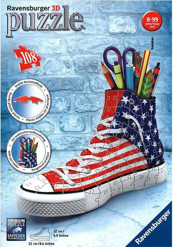 Ravensburger 3D Dėlionė 108 vnt. - "Sneaker" 2 versija
