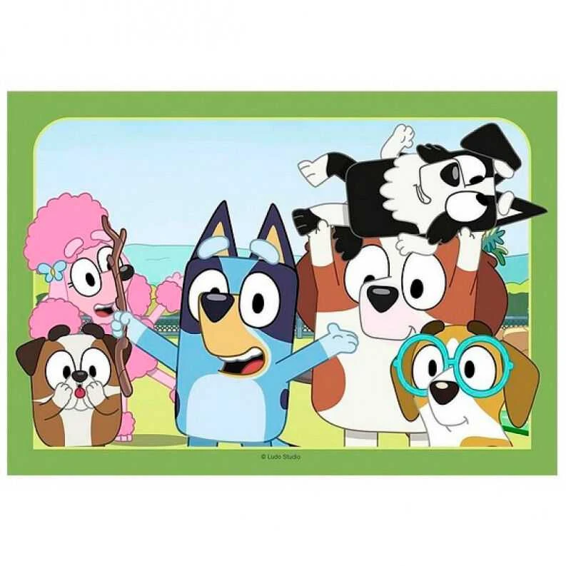 Ravensburger Dėlionė 2x12 vnt. - Bluey