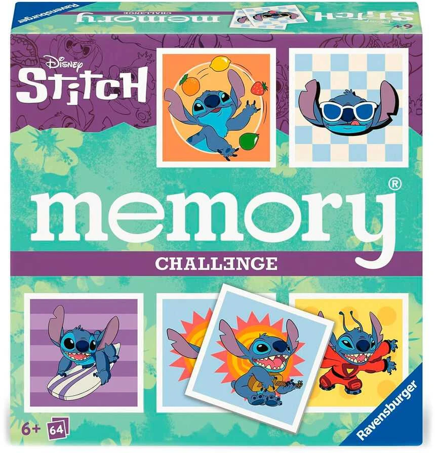 RAVENSBURGER Disney Stitch atminties žaidimas, 64 cards, 24697