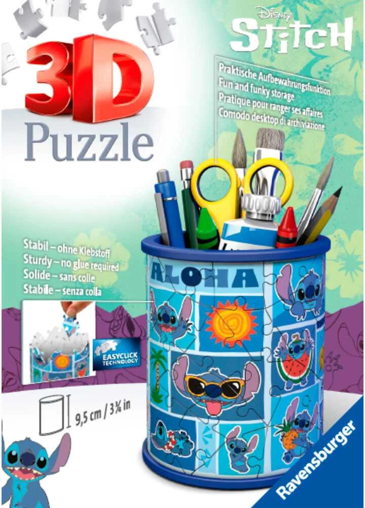 Dėlionė Ravensburger Puzzle 3D Przybornik Stitch