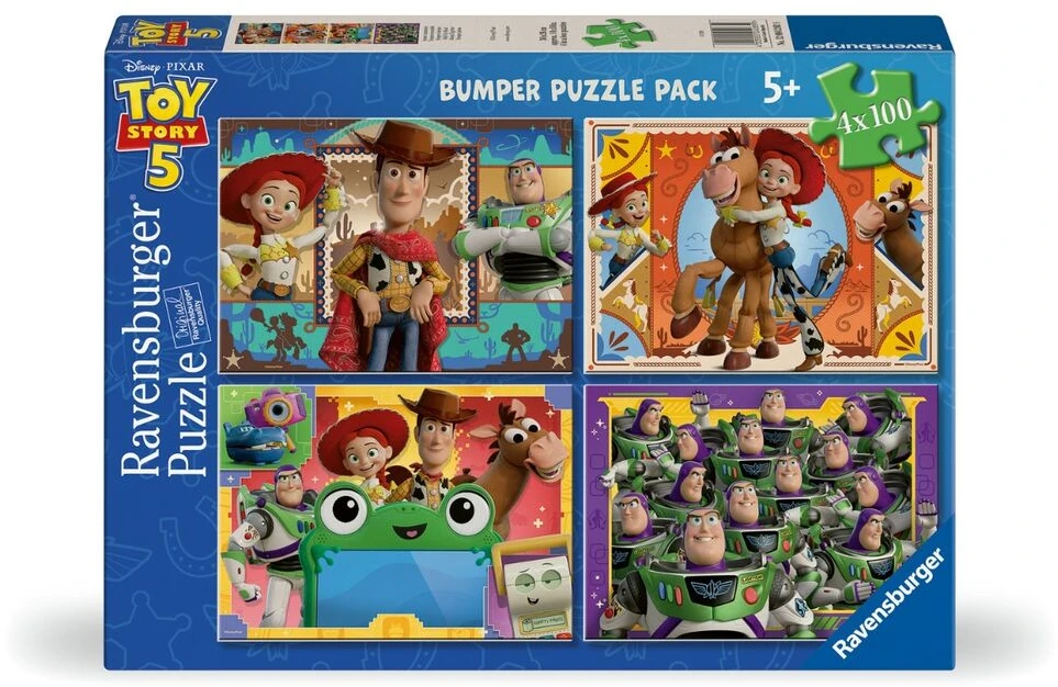 Dėlionė Toy Story 4x100 Ravensburger