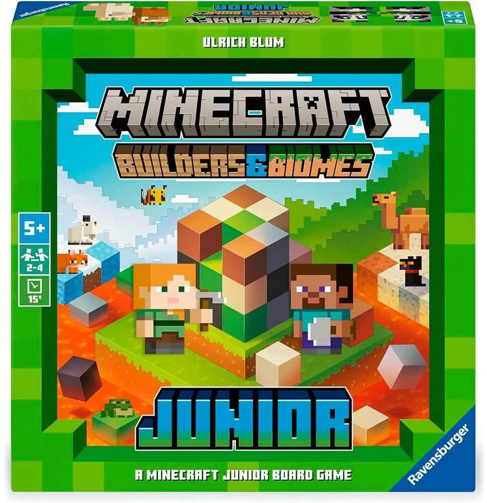 Ravensburger Minecraft: Builders & Biomes - Junior