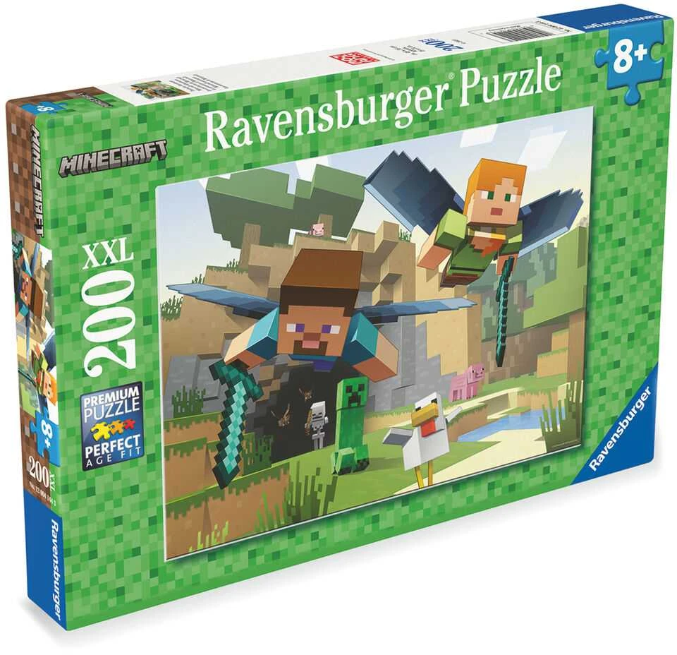 Ravensburger Dėlionė 200 vnt. - Minecraft aprašymas - Prekės nuotrauka