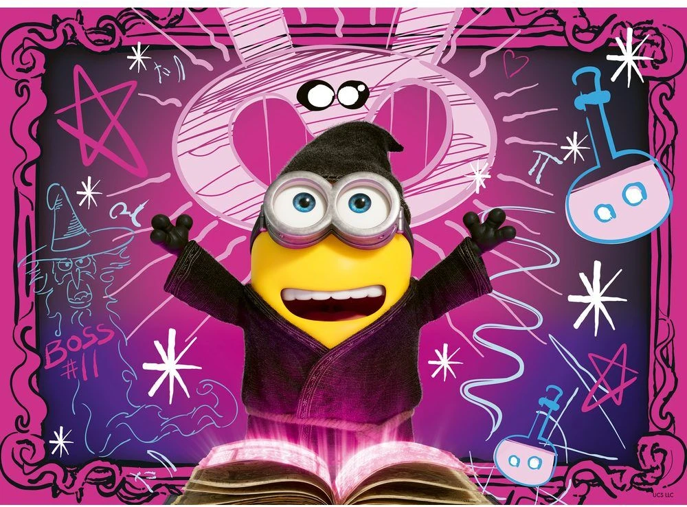 Ravensburger Dėlionė 4x100 Minionai