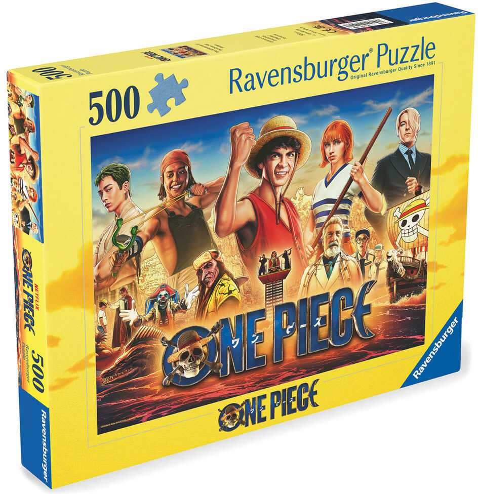 Ravensburger Dėlionė 500 vnt. - „One Piece“ aprašymas - Prekės nuotrauka