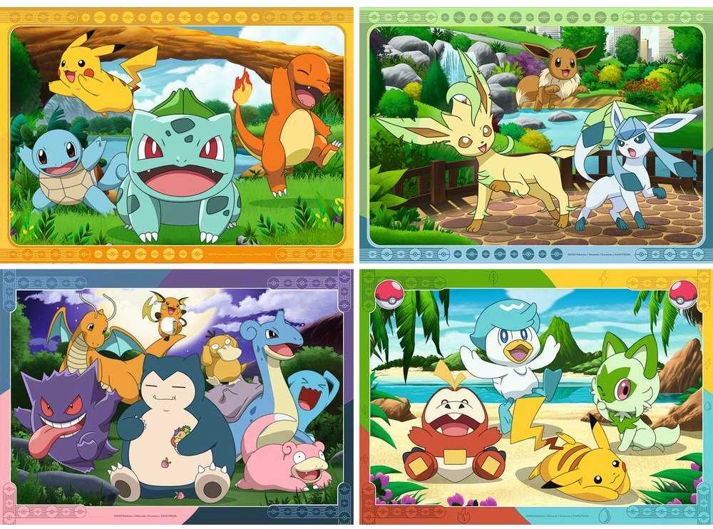 Dėlionė Ravensburger 120042860 puzzle Pokémon