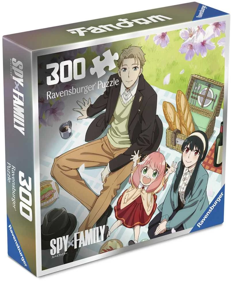 Ravensburger Dėlionė 300 vnt. - Spy x Family Picnic aprašymas - Prekės nuotrauka